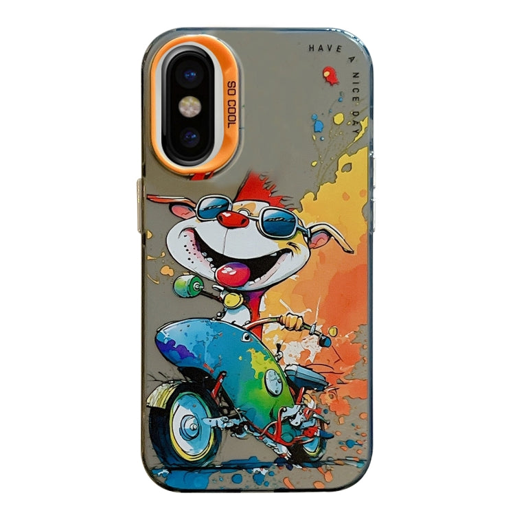 Animal Pattern Oil Painting Series PC + TPU Phone Case, For iPhone 11 Pro Max, For iPhone 11�����...