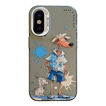 Animal Pattern Oil Painting Series PC + TPU Phone Case, For iPhone 11 Pro Max, For iPhone 11�����...
