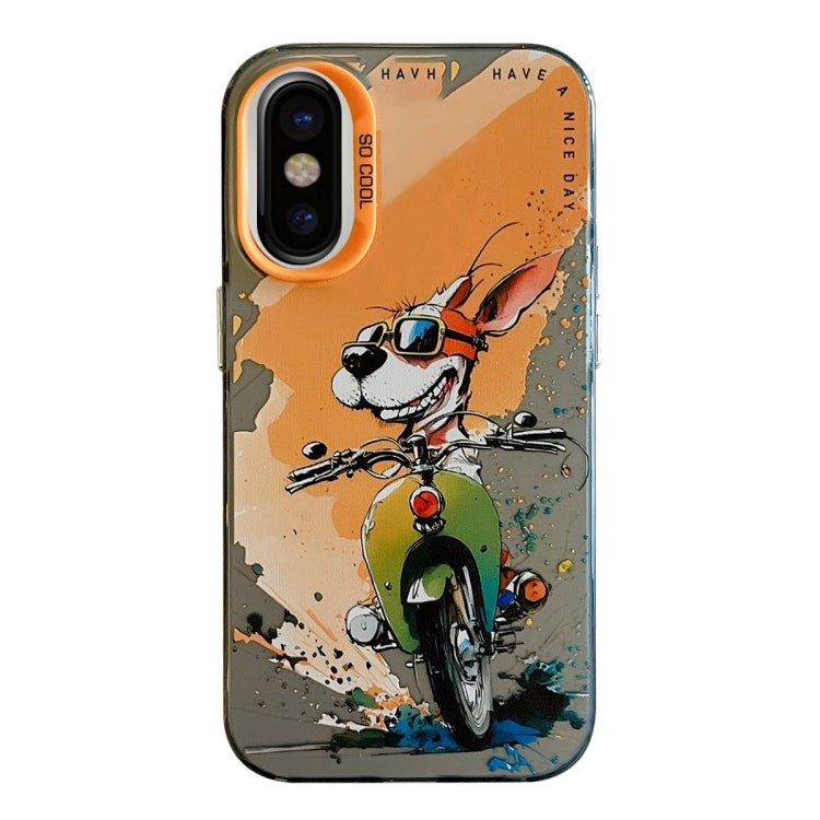 Animal Pattern Oil Painting Series PC + TPU Phone Case, For iPhone 11 Pro Max, For iPhone 11�����...