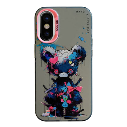 Animal Pattern Oil Painting Series PC + TPU Phone Case, For iPhone 11 Pro Max, For iPhone 11�����...
