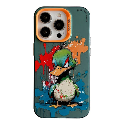 Animal Pattern Oil Painting Series PC + TPU Phone Case, For iPhone 16 Pro Max, For iPhone 16 Pro�...