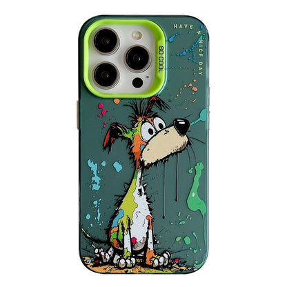 Animal Pattern Oil Painting Series PC + TPU Phone Case, For iPhone 16 Pro Max, For iPhone 16 Pro�...