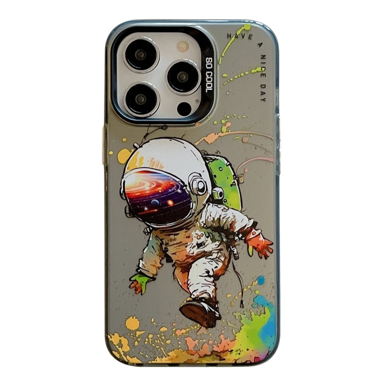 Animal Pattern Oil Painting Series PC + TPU Phone Case, For iPhone 16 Pro Max, For iPhone 16 Pro�...