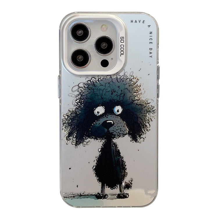 Animal Pattern Oil Painting Series PC + TPU Phone Case, For iPhone 16 Pro Max, For iPhone 16 Pro�...