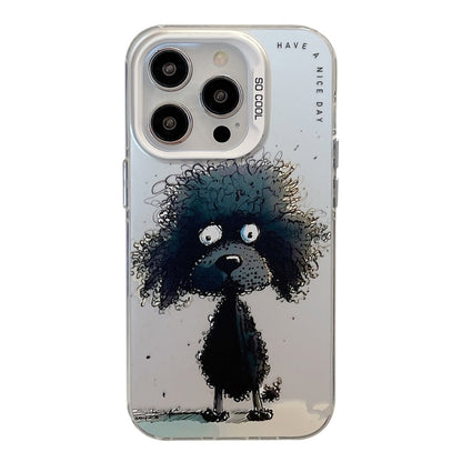 Animal Pattern Oil Painting Series PC + TPU Phone Case, For iPhone 16 Pro Max, For iPhone 16 Pro�...