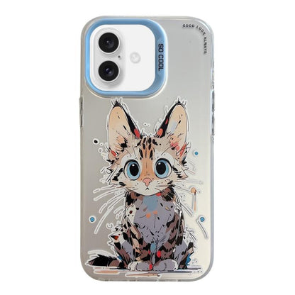 Animal Pattern Oil Painting Series PC + TPU Phone Case