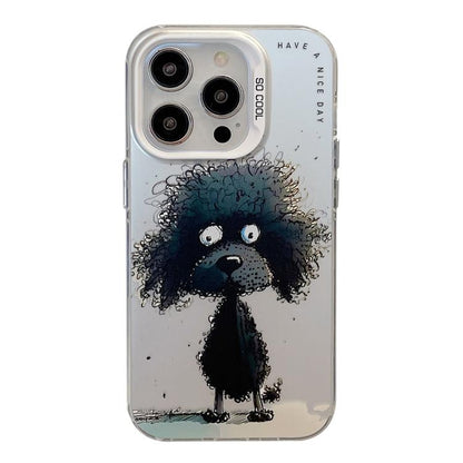 Animal Pattern Oil Painting Series PC + TPU Phone Case