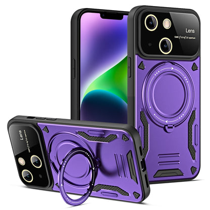 Large Window MagSafe Holder Phone Case, For iPhone 16 Pro Max, For iPhone 16 Pro, For iPhone 16 P...