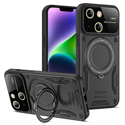 Large Window MagSafe Holder Phone Case, For iPhone 16 Pro Max, For iPhone 16 Pro, For iPhone 16 P...