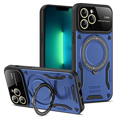 Large Window MagSafe Holder Phone Case, For iPhone 16 Pro Max, For iPhone 16 Pro, For iPhone 16 P...