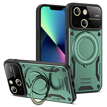 Large Window MagSafe Holder Phone Case, For iPhone 16 Pro Max, For iPhone 16 Pro, For iPhone 16 P...
