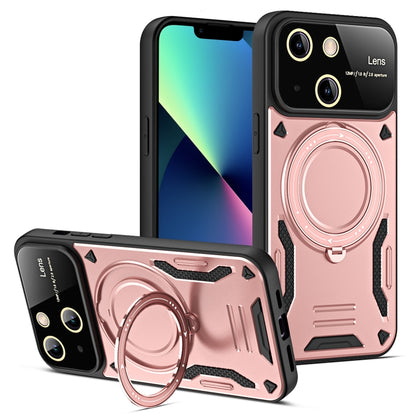 Large Window MagSafe Holder Phone Case, For iPhone 16 Pro Max, For iPhone 16 Pro, For iPhone 16 P...