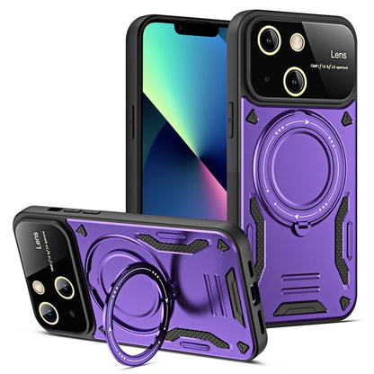 Large Window MagSafe Holder Phone Case, For iPhone 16 Pro Max, For iPhone 16 Pro, For iPhone 16 P...