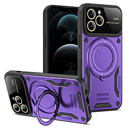 Large Window MagSafe Holder Phone Case, For iPhone 12 Pro Max, For iPhone 12 Pro�����������������...