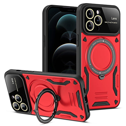Large Window MagSafe Holder Phone Case, For iPhone 12 Pro Max, For iPhone 12 Pro�����������������...
