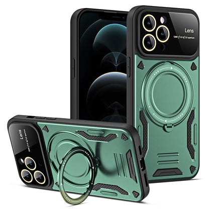 Large Window MagSafe Holder Phone Case, For iPhone 12 Pro Max, For iPhone 12 Pro�����������������...