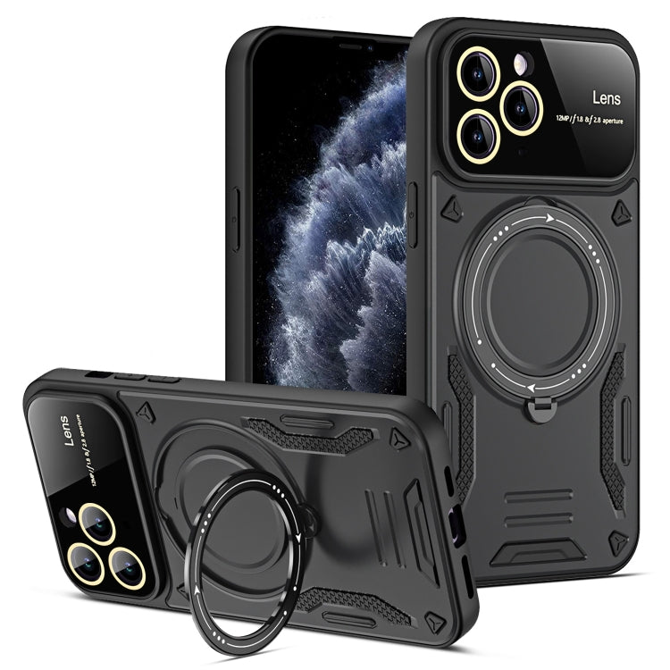 Large Window MagSafe Holder Phone Case, For iPhone 12 Pro Max, For iPhone 12 Pro�����������������...