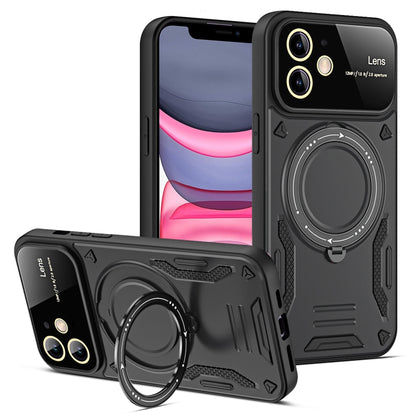 Large Window MagSafe Holder Phone Case, For iPhone 12 Pro Max, For iPhone 12 Pro�����������������...