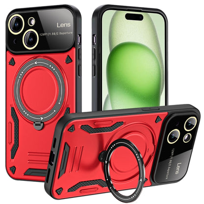 Large Window MagSafe Holder Phone Case, For iPhone 16 Pro Max, For iPhone 16 Pro, For iPhone 16 P...