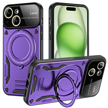 Large Window MagSafe Holder Phone Case, For iPhone 16 Pro Max, For iPhone 16 Pro, For iPhone 16 P...