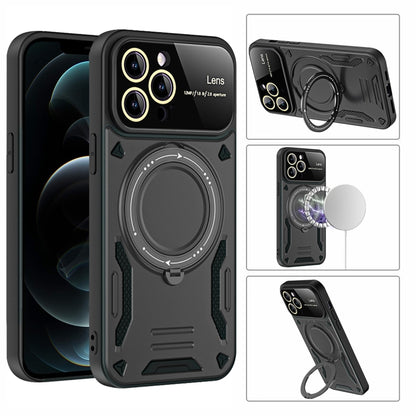 Large Window MagSafe Holder Phone Case, For iPhone 12 Pro Max, For iPhone 12 Pro�����������������...