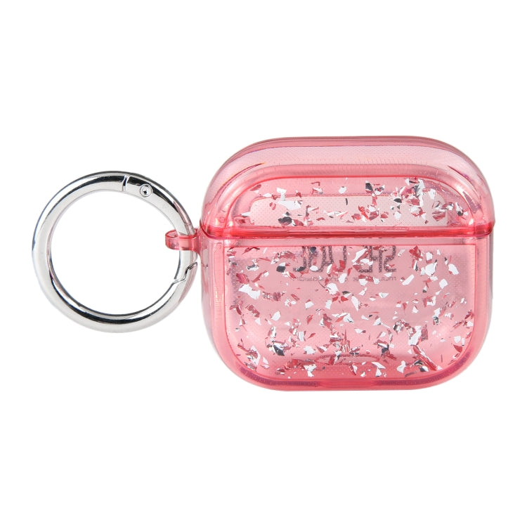 Silver Foil Epoxy Bluetooth Earphone Protective Case, For AirPods Pro 2, For AirPods 3�����������...