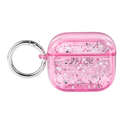 Silver Foil Epoxy Bluetooth Earphone Protective Case, For AirPods Pro 2, For AirPods 3�����������...