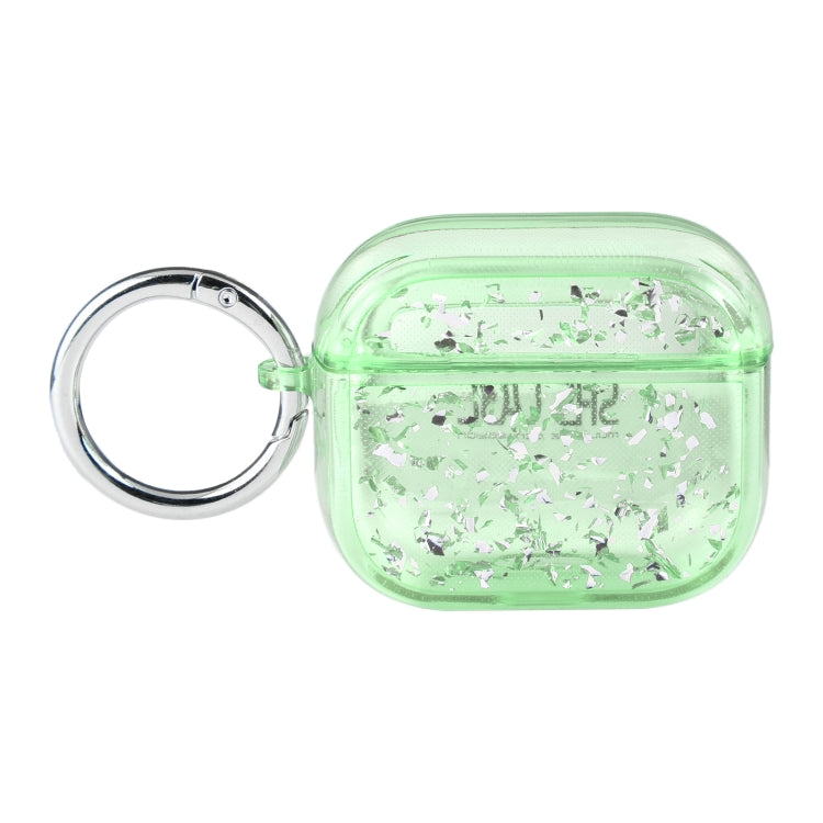 Silver Foil Epoxy Bluetooth Earphone Protective Case, For AirPods Pro 2, For AirPods 3�����������...