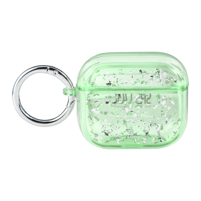 Silver Foil Epoxy Bluetooth Earphone Protective Case, For AirPods Pro 2, For AirPods 3�����������...