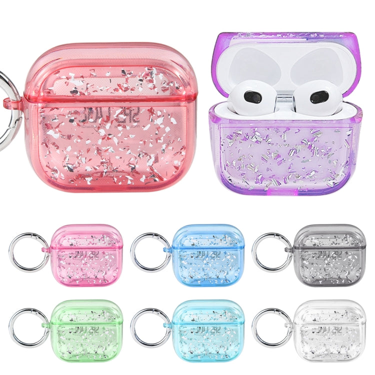 Silver Foil Epoxy Bluetooth Earphone Protective Case, For AirPods Pro 2, For AirPods 3�����������...