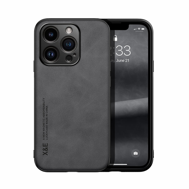 Skin Feel Magnetic Leather Back Phone Case, For iPhone 16e, For iPhone 16 Pro Max, For iPhone 16 ...