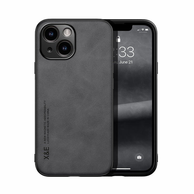 Skin Feel Magnetic Leather Back Phone Case, For iPhone 16e, For iPhone 16 Pro Max, For iPhone 16 ...