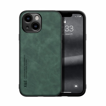 Skin Feel Magnetic Leather Back Phone Case, For iPhone 16e, For iPhone 16 Pro Max, For iPhone 16 ...