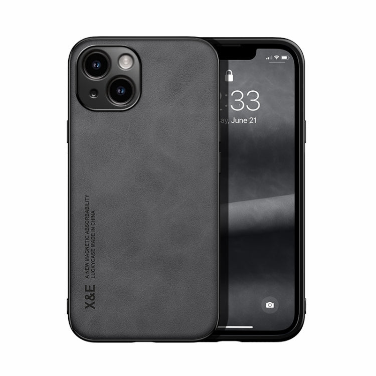 Skin Feel Magnetic Leather Back Phone Case, For iPhone 16e, For iPhone 16 Pro Max, For iPhone 16 ...
