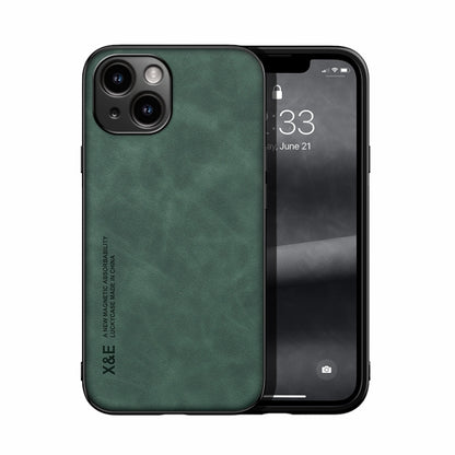 Skin Feel Magnetic Leather Back Phone Case, For iPhone 16e, For iPhone 16 Pro Max, For iPhone 16 ...