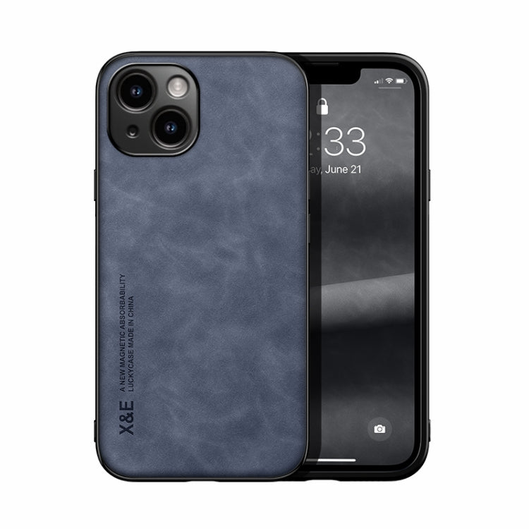 Skin Feel Magnetic Leather Back Phone Case, For iPhone 16e, For iPhone 16 Pro Max, For iPhone 16 ...