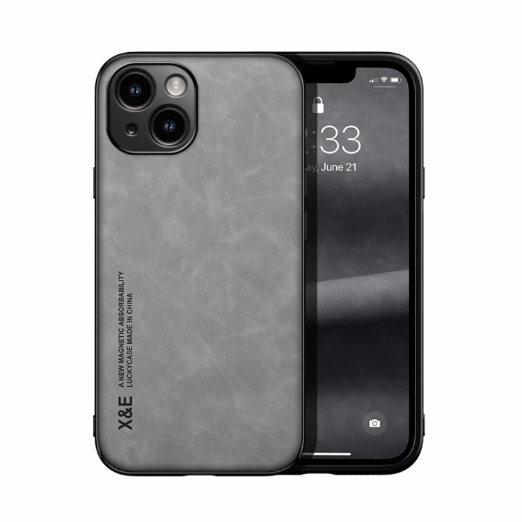 Skin Feel Magnetic Leather Back Phone Case, For iPhone 16e, For iPhone 16 Pro Max, For iPhone 16 ...