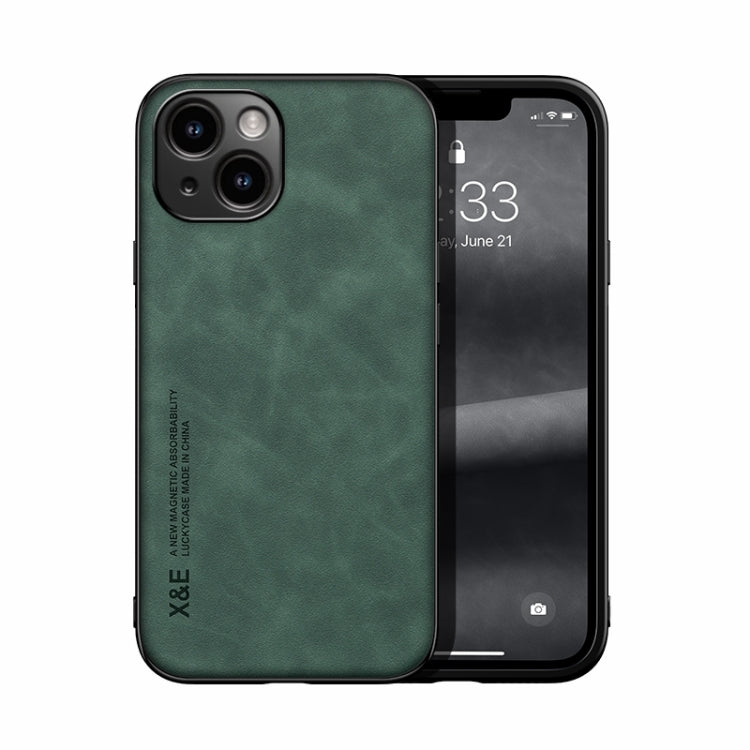 Skin Feel Magnetic Leather Back Phone Case, For iPhone 16e, For iPhone 16 Pro Max, For iPhone 16 ...