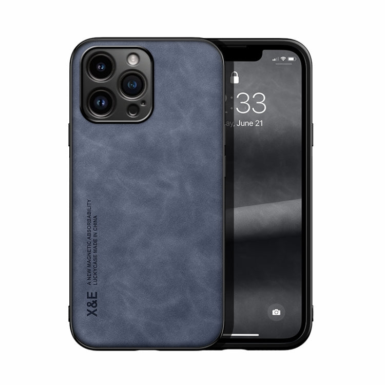 Skin Feel Magnetic Leather Back Phone Case, For iPhone 16e, For iPhone 16 Pro Max, For iPhone 16 ...