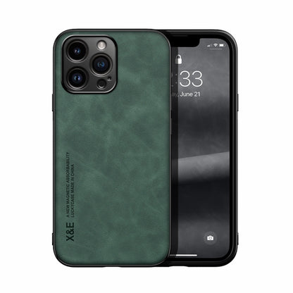 Skin Feel Magnetic Leather Back Phone Case, For iPhone 16e, For iPhone 16 Pro Max, For iPhone 16 ...