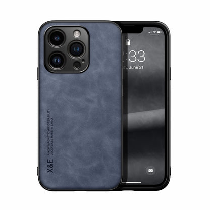 Skin Feel Magnetic Leather Back Phone Case, For iPhone 16e, For iPhone 16 Pro Max, For iPhone 16 ...