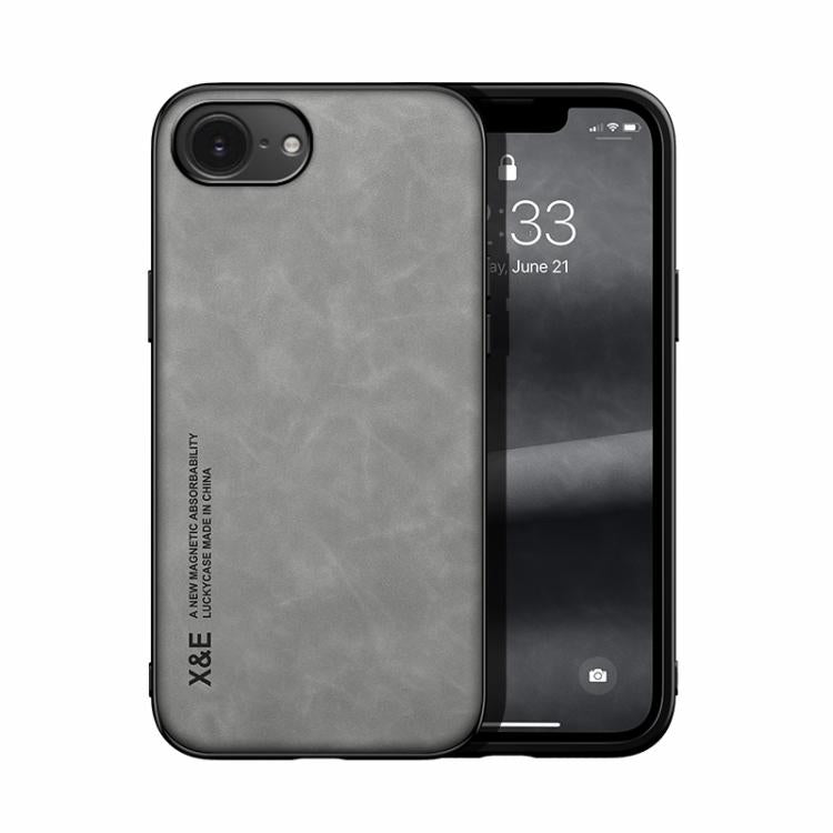 Skin Feel Magnetic Leather Back Phone Case, For iPhone 16e, For iPhone 16 Pro Max, For iPhone 16 ...