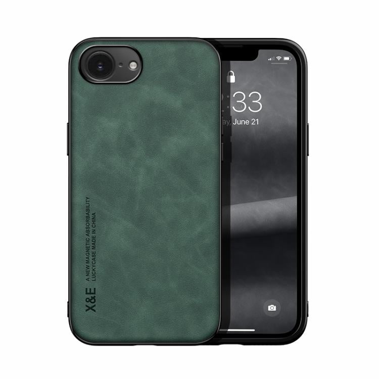 Skin Feel Magnetic Leather Back Phone Case, For iPhone 16e, For iPhone 16 Pro Max, For iPhone 16 ...