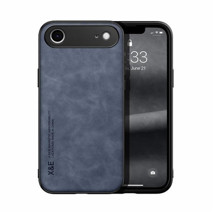 Skin Feel Magnetic Leather Back Phone Case