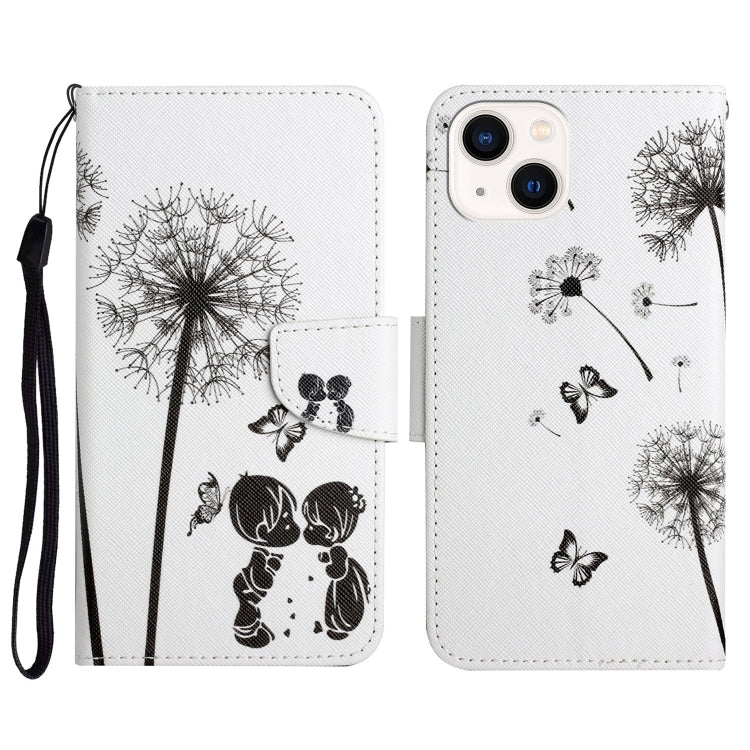 3D Colored Drawing Flip Leather Phone Case, For iPhone 15 Pro, For iPhone 15 Plus, For iPhone 15