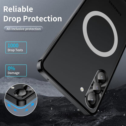MagSafe Magnetic Frosted Metal Phone Case
