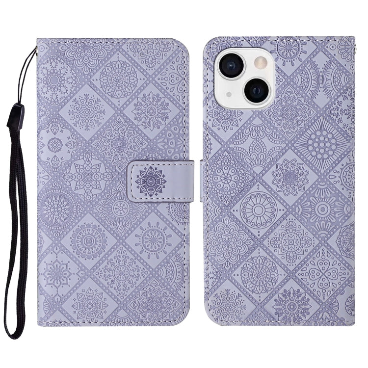 Ethnic Style Embossed Pattern Leather Phone Case, For iPhone 16e, For iPhone 16 Pro Max����������...