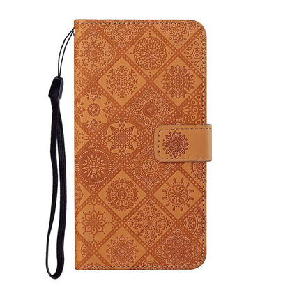 Ethnic Style Embossed Pattern Leather Phone Case, For iPhone 16e, For iPhone 16 Pro Max����������...