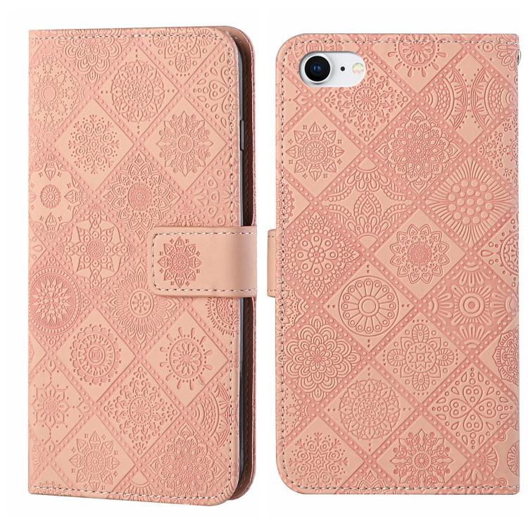 Ethnic Style Embossed Pattern Leather Phone Case, For iPhone 16e, For iPhone 16 Pro Max����������...