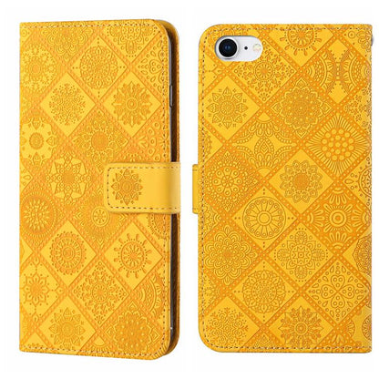 Ethnic Style Embossed Pattern Leather Phone Case, For iPhone 16e, For iPhone 16 Pro Max����������...